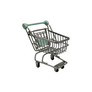 Miniature Shopping Cart Size 4.75 x 3.5 x 5 Collectable Decor